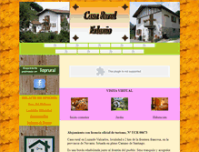 Tablet Screenshot of casaruralerlanio.com
